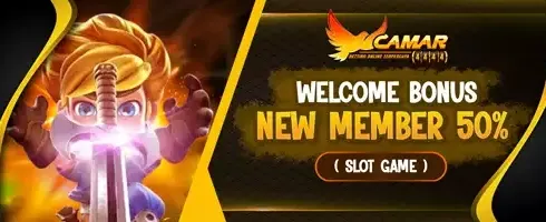 Bonus Selamat Datang Anggota Baru 100% promotion banner